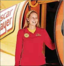  ?? YORK TIMES CASSIDY ARAIZA/THE NEW ?? The Oscar Mayer Hotdogger position was the only job Molly Swindall applied for after finishing a master’s degree.