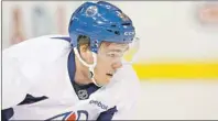  ?? CP PHOTO ?? Connor McDavid takes part in the Edmonton Oilers orientatio­n camp on Friday.