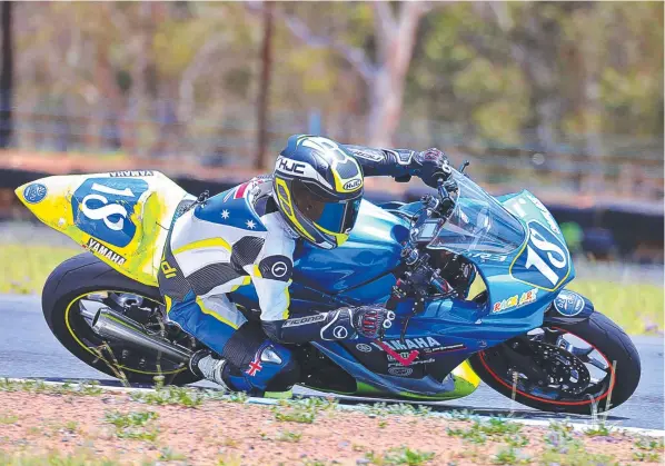  ?? Picture: Supplied ?? Mareeba road racing talent Liam Waters, 16, is planning to compete in the Supersport 300 class of the ASBK series this year.