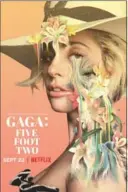  ?? THE CANADIAN PRESS ?? Lady Gaga will debut the documentar­y “Gaga: Five Foot Two” at TIFF.