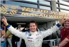  ??  ?? Priaulx took first of three successive WTCC titles for BMW in 2005