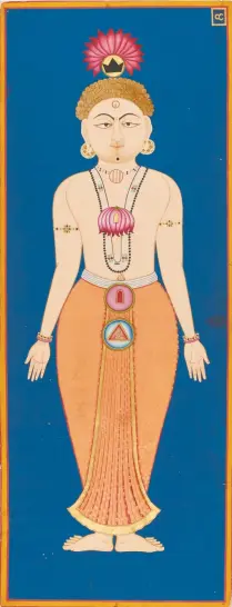  ??  ?? Bulaki: Chakras of the Subtle Body, folio 4 from the Siddha Siddhant Paddhati, 1824