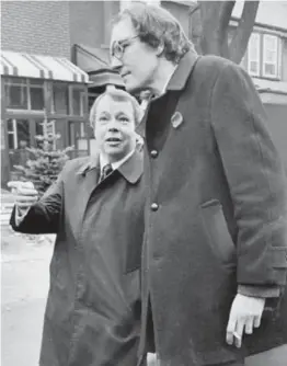  ?? TORONTO STAR FILE PHOTO ?? When Crombie arrived at city hall in 1969, he was joined by such firebrand reformers as John Sewell.