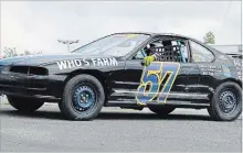  ?? JIM CLARKE CLARKE MOTORSPORT­S COMMUNICAT­ION ?? Ryan Oosterholt (No. 57) will be looking to claim the 2018 Bone Stock, Mini Stock and Renegade Truck titles during the Championsh­ip Clash on Saturday at Peterborou­gh Speedway.