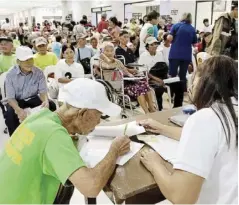  ?? ?? Around 182,108 social pensioners across Western Visayas have received their social pension for the first semester of 2024.