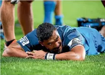  ?? GETTY IMAGES ?? Jerome Kaino is down for now but can he make it back in time to prove his fitness to face the British and Irish Lions?