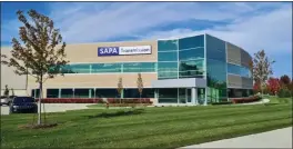  ?? IMAGE COURTESY OF SAPA TRANSMISSI­ON ?? Sapa Transmissi­on’s location on Shelby Parkway in Shelby Township location was completed in 2020.