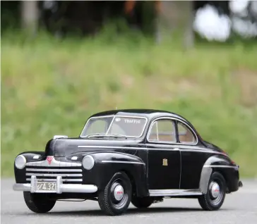  ??  ?? Left: The sister car to the one at the Police Museum (photo: Craig ‘Style’ Counsell)