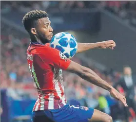  ??  ?? Thomas Lemar, el fichaje más caro del Atlético, ha convencido a Diego Simeone FOTO: EFE