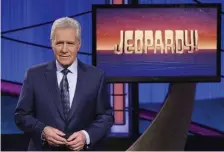  ?? AP ?? THE ANSWER IS: Alex Trebek, host of the game show ‘Jeopardy!,’ recently released his memoir, ‘The Answer Is …: Reflection­s on My Life,’