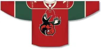  ??  ?? Les nouvelles couleurs des Mooseheads de Chaleur. – Gracieuset­é