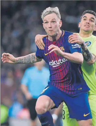  ?? FOTO: PEP MORATA ?? Ivan Rakitic es uno de los jugadores clave para Ernesto Valverde