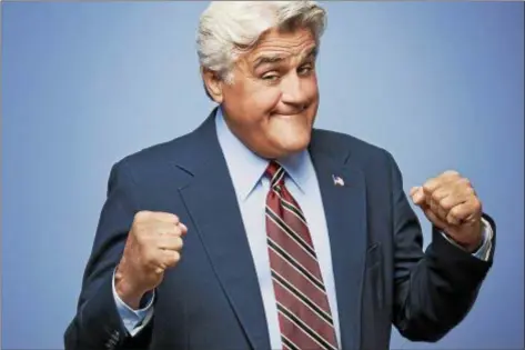  ?? SUBMITTED ?? Jay Leno may have his dukes up, but he doesn’t exactly come out swinging in his act. Instead, the veteran comic is careful to try to gently jab both side of the political aisle.