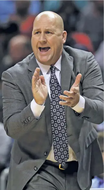  ?? STREETER LECKA/GETTY IMAGES ?? Jim Boylen learned the tough-guy mentality from his older brothers, Bobby and Freddy.