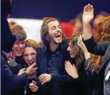  ??  ?? Schon beim Eurovision Song Contest litt Sobral unter Herzproble­men. Foto: Getty