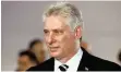  ?? | Reuters ?? CUBAN President Miguel Diaz-Canel.