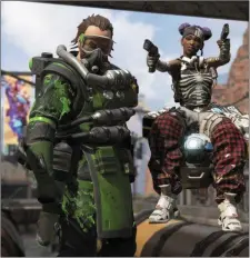  ??  ?? Apex Legends displays all of the tropes we now come to expect with the Battle Royale genre.