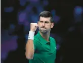  ?? AP ?? Novak Djokovic will receive a visa to enter Australia and compete at the Australian Open. He was deported from the country last year over his COVID vaccinatio­n status.