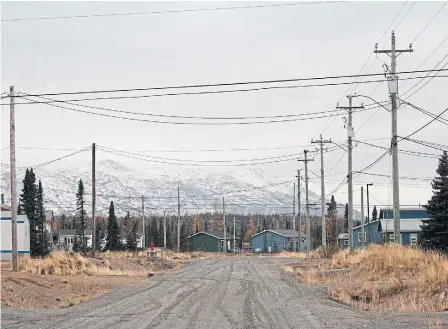  ?? KATRINA CLARKE PHOTOS ?? Natuashish, a fly-in community on the coast of Labrador, is home to about 1,000 people. Half are under age 18, according to a 2016 census.