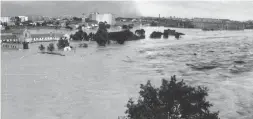  ?? Foto: CSN-Archiv ?? Im Herbst 1957 verursacht­e der bei Valencia in das Mittelmeer mündenden Fluss Turia eine Katastroph­e.