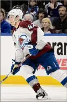  ?? Phelan M. Ebenhack / Associated Press ?? Colorado defenseman Josh Manson said it’s important for the Avalanche to match Tampa Bay’s desperatio­n on Sunday in Game 6.