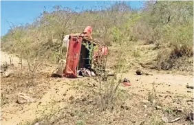  ?? ?? Los hechos se reportaron sobre una brecha en la ranchería El Tabanero, un punto cercano a la carretera Tumbiscatí­olas Cruces