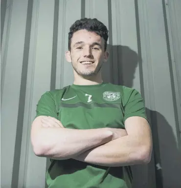  ??  ?? 0 John Mcginn missed Hibs’ win over Falkirk on Saturday because he was on internatio­nal duty.