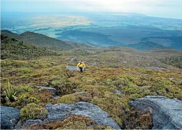  ??  ?? Mt Te Kuha near Westport. Minister of Conservati­on Eugenie Sage has announced a decision to decline an applicatio­n to mine coal on conservati­on land at Te Kuha.