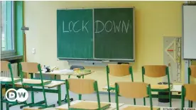  ??  ?? Wegen Corona geschlosse­n: Das galt an vielen Tagen der Pandemie nicht nur in deutschen Klassenzim­mern