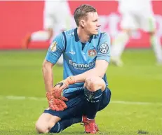  ?? FOTO: IMAGO (ARCHIV) ?? Diesen Sommer endet die Ära Bernd Leno zwischen den Leverkusen­er Torpfosten. Sein Weg dürfte sich bei Arsenal London fortsetzen.