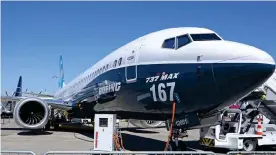  ??  ?? Boeing 737 Max