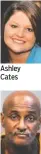  ??  ?? Ashley Cates Tyrone Murphy