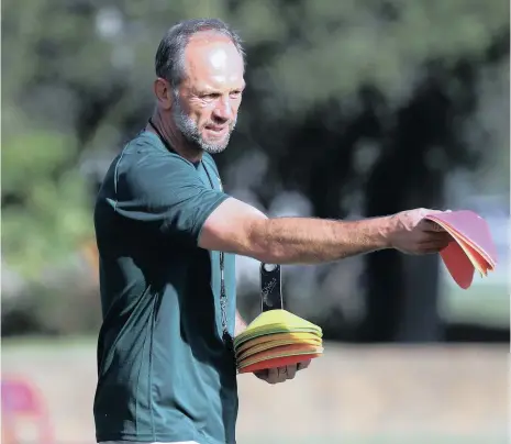  ?? Picture: BACKPAGEPI­X ?? DEFENCE DIAGNOSIS: Brendan Venter, Springbok defence coach, has had successful spells at club and internatio­nal level.