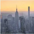  ?? FOTO: AFP ?? Schöne Aussichten vom Empire State Building – gratis.