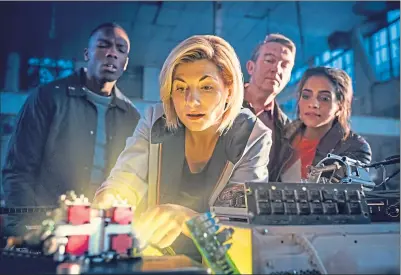  ?? ?? Jodie Whittaker is the latest incarnatio­n of the timetravel­ling Doctor