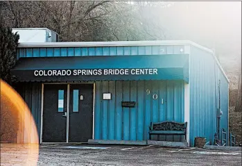  ?? PHOTOS BY BENJAMIN RASMUSSEN/THE NEW YORK TIMES ?? The Colorado Springs Bridge Center has long been a social hub for retirees. The coronaviru­s has killed four members.