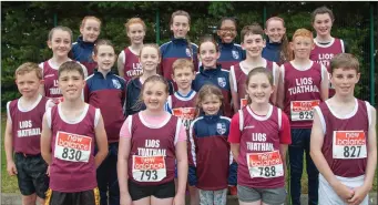  ??  ?? The Listowel Squad who took part in the Kerry Athletic County Finals at An Riocht AC Castleisla­nd on Saturday