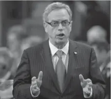  ?? ADRIAN WYLD/THE CANADIAN PRESS FILE PHOTO ?? Finance Minister Joe Oliver stunned everyone by announcing the Conservati­ve government is considerin­g doing an about-face on its previous opposition to expanding the CPP by bringing in a voluntary plan.