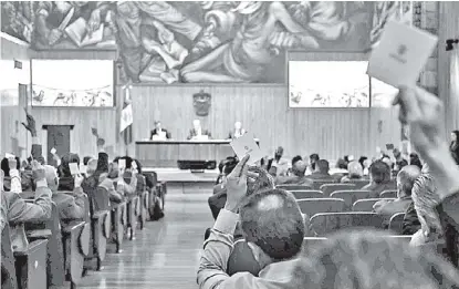  ?? ESPECIAL ?? La elección se llevará a cabo el próximo lunes.