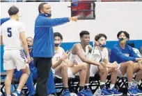  ?? STEPHEN M. DOWELL/ORLANDO SENTINEL ?? Orlando Christian Prep basketball coach Treig Burke one of two Orange County finalists for the boys basketball state coach of the year honor.