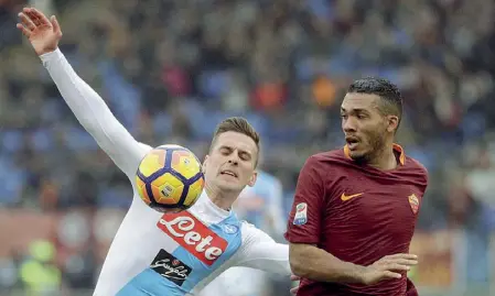  ??  ?? La rivincita Un’immagine dell’ultimo Roma-Napoli, del 4 marzo scorso, finita 2-1 per i partenopei