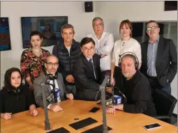  ?? JUAN FERRARI ?? EQUIPO. Jorge Fontevecch­ia encabeza el programa de Radio Perfil que arranca a las 21 y se transmitir­á en simultáneo con NET TV.