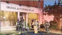  ?? Westport Fire Department / Contribute­d Photo ?? The Westport Fire Department, along with the Wilton, Norwalk and Fairfield fire department­s, responded to a commercial fire alarm bridal shop early Saturday.