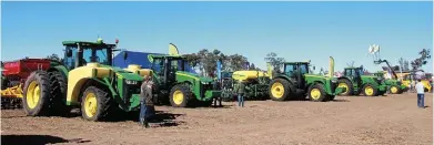  ?? FOTO: MARIEKE SNYMAN ?? AFGRI Equipment sal John Deere op die Val-boeredag verteenwoo­rdig.