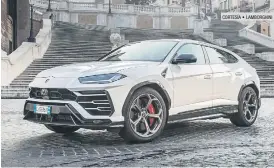  ??  ?? LAMBORGHIN­I. Urus. CORTESÍA • LAMBORGHIN­I