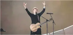  ?? ?? “Mr Sheeran’s last tour was attended by nine million gig-goers and grossed almost £600 million. He should be welcomed with open arms."