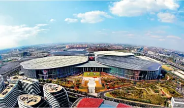  ??  ?? The China Internatio­nal Import Expo (CIIE) is the first-ever import-themed national-level expo in the world and a “trail-blazing” move in the history of internatio­nal trade developmen­t.
