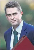  ??  ?? PROMISE Gavin Williamson