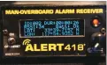  ??  ?? The Alert 418 MOB alarm uses both a transmitte­r and receiver