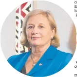  ?? ?? Auckland port board chair Jan Dawson says moving car imports to Tauranga or Northland would double emissions for those imports.